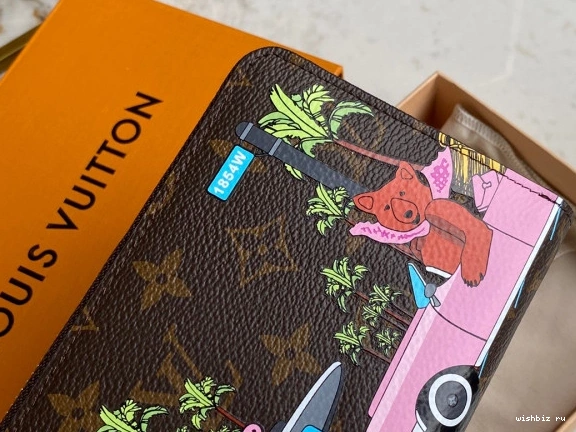WIS VUITTON WALLET LOUIS ZIPPY 0321